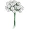 Northlight 6.75" Shiny Silver Shatterproof Ball Ornament Christmas Pick